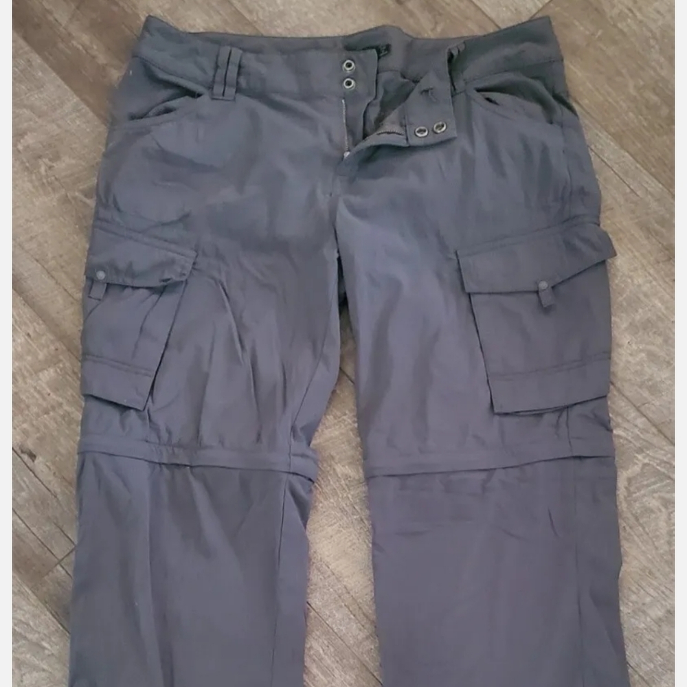 Prana Gray Cargo Pants